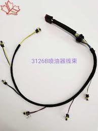 Excavator Part Engine Nozzle Wiring C13 345C/345D/349D Delectronic Fuel Injection Engine Nozzle Wiring Harness 372-4548